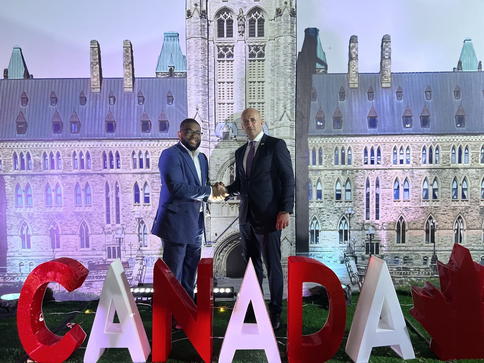 Arthur at Canada Day Celebration